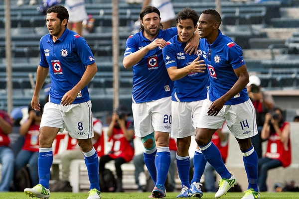 azul.