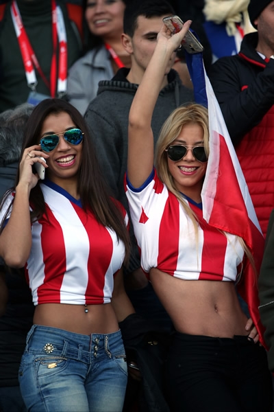 Bellezas en Copa América 2015, J1.