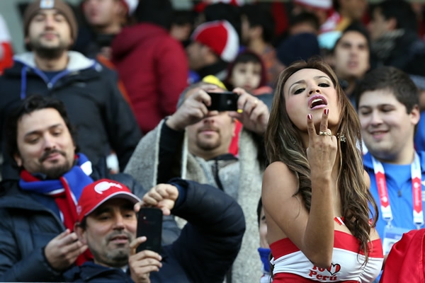 Bellezas en Copa América 2015, J1.