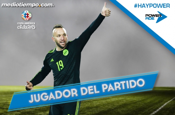 Con sus dos goles, Matías Vuoso se convirtió en el Jugador del Partido.