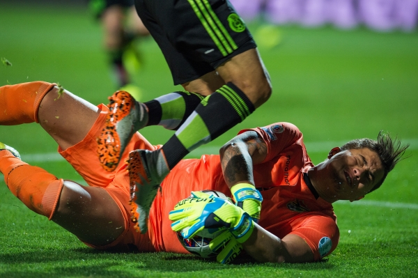 El portero Quiñonez tuvo una destacada actuación.