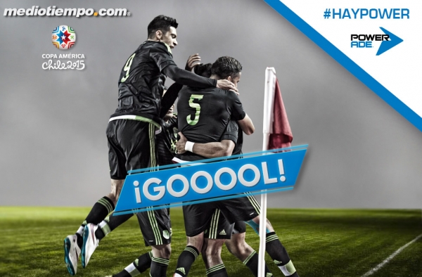 Vuoso puso el 0-1 parcial para México.