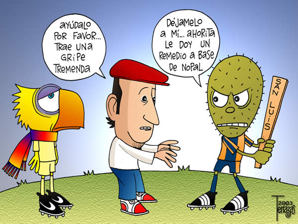 aguilas del america manuel lapuente gripa tremenda tuneros san luis remedio...