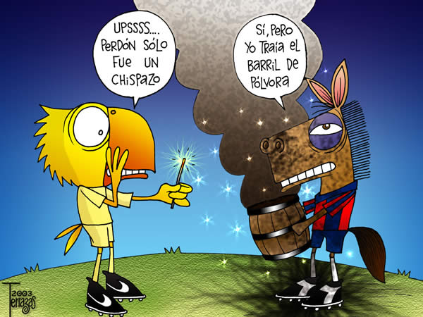 aguilas america potros atlante fue solo un chispazo barril de polvora...
