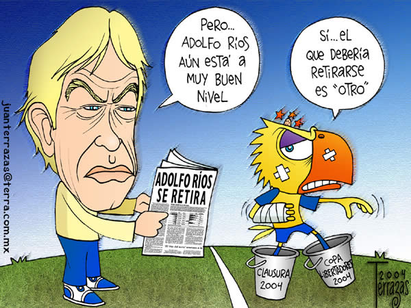 america aguilas leo beenhakker adolfo rios se retira muy buen nivel otro...