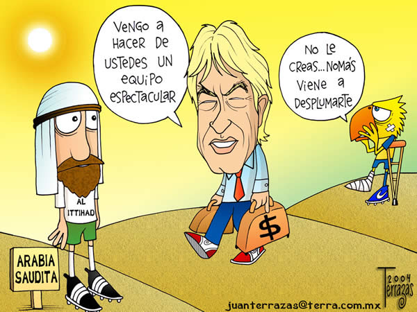 america aguilas leo beenhakker al ittihad arabia saudita equipo espectacular...