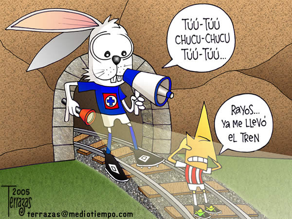 cruz azul conejo necaxa rayos me llevo el tren cruz azul conejo necaxa rayos...