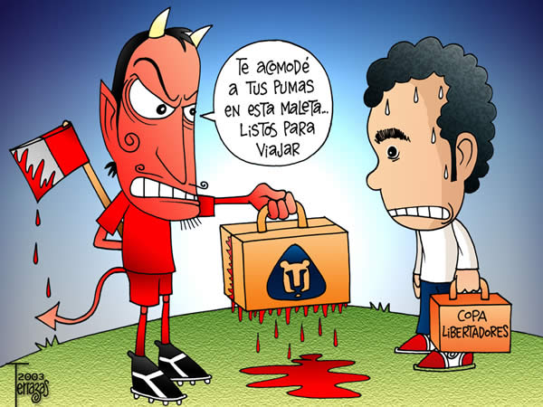 diablos toluca pumas hugo sanchez copa libertadores acomode a tus pumas en...