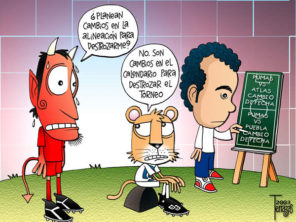 diablos toluca pumas hugo sanchez cambios para destrozarme torneo diablos...