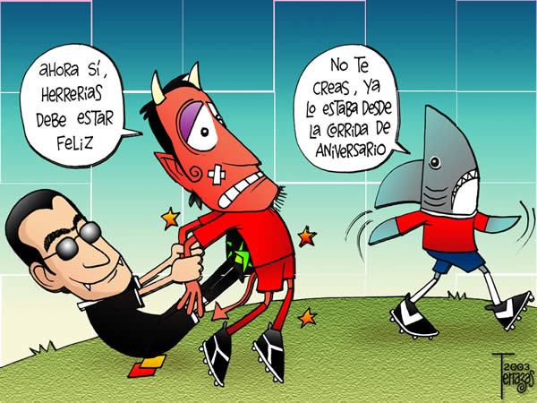 diablos toluca tiburones veracruz herrerias debe estar feliz marco antonio...