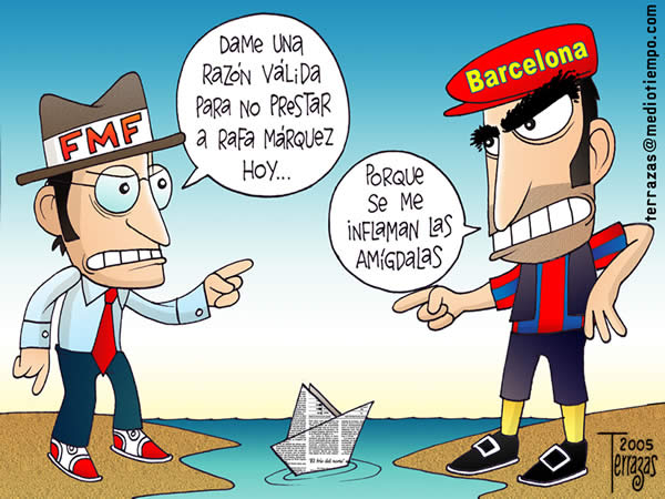 fedreracion mexicana futbol fmf barcelona caso rafael marquez fedreracion...