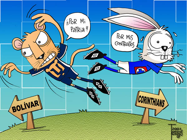 pumas cruz azul conejo bolibar corinthians por mi patria por mis contratos...