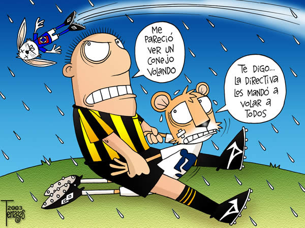 pumas peñarol conejo volando cruz azul la directiva mando a volar a todos...