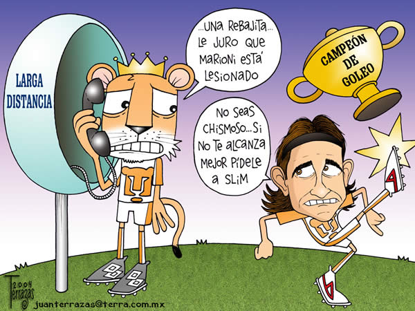 pumas unam bruno marioni campeon de goleo larga distancia campeon goleo...