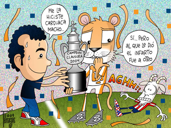 Pumas unam chivas guadalajara hugo sanchez campeon clausura 2004 cardiaca...