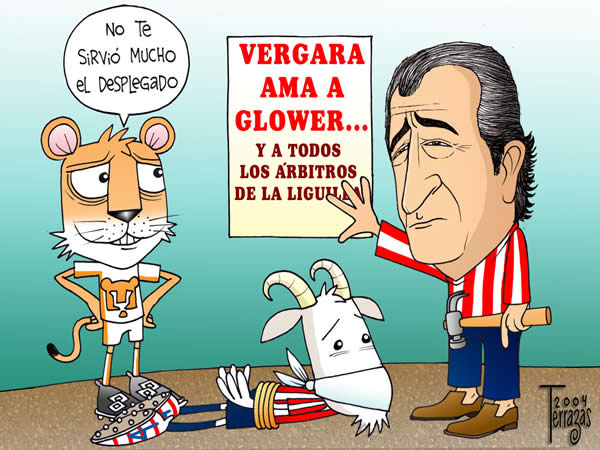 pumas unam chivas guadalajara jorge vergara ama glower arbitros de la...