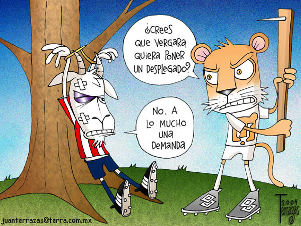 pumas unam chivas guadalajara vergara desplegado demanda pumas unam chivas...