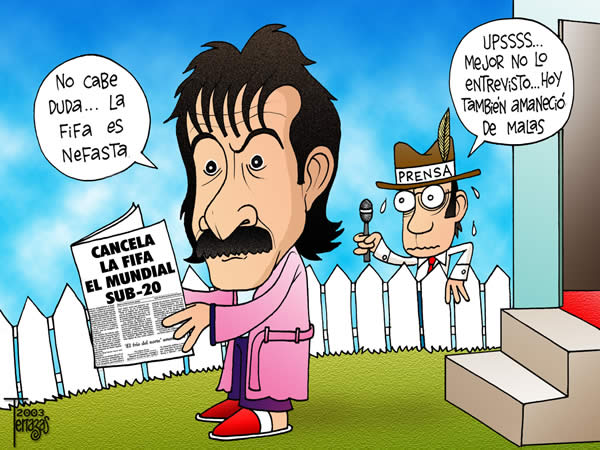 ricardo lavolpe cancela la fifa mundial sub-20 prensa mejor no lo entrevisto...
