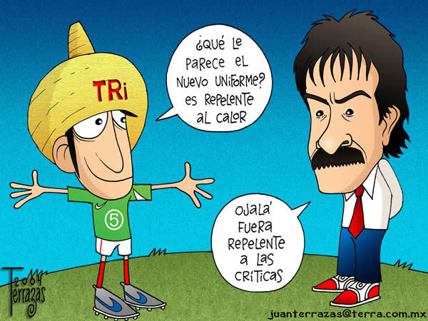 ricardo lavolpe nuevo uniforme nike seleccion tri ricardo lavolpe nuevo...