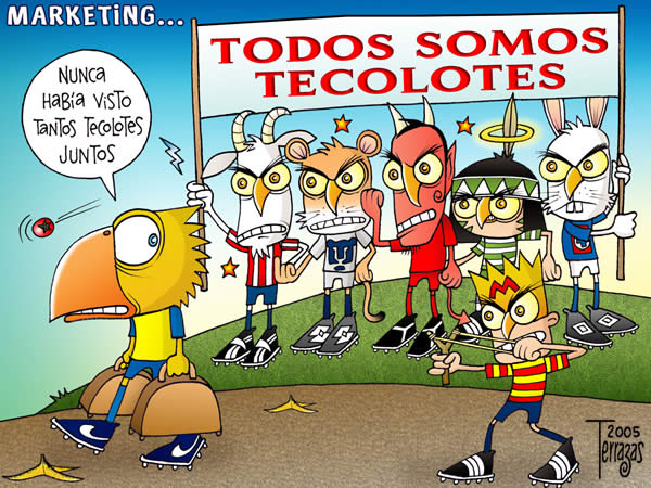 america aguilas monarcas morelia chivas toluca diablos pumas santos cruz...