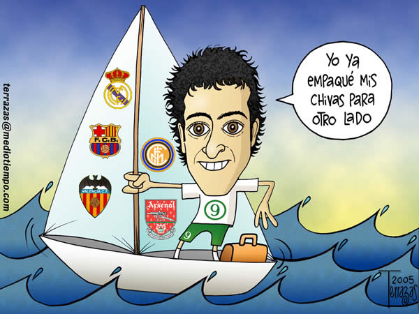 carlos vela navega rumbo a europa con todo y chivas carlos vela navega rumbo...