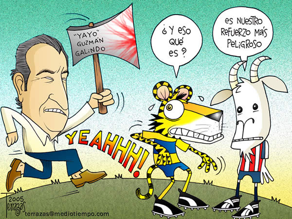 chivas de guadalajara contra tigres Jorge Vergada. ¿qué es eso? es nuestro...