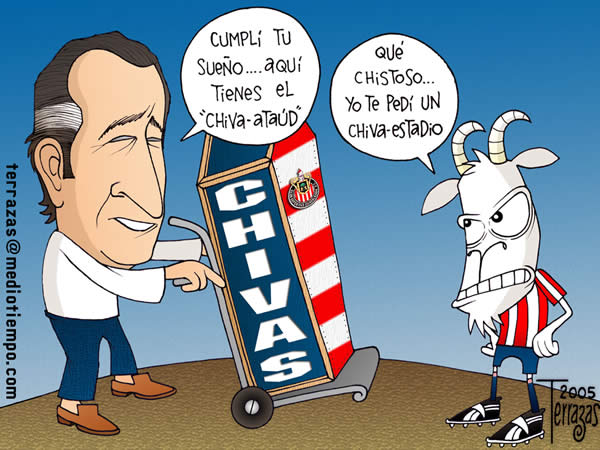 chivas guadalajara ataud jorge vergara estadio chivas guadalajara ataud...