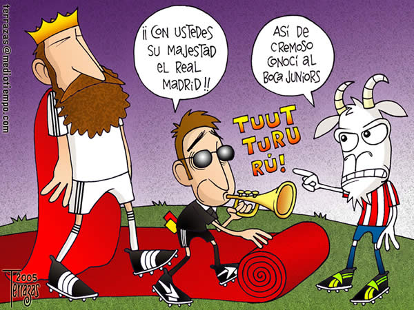 chivas guadalajara con ustedes su majestad el real madrid asi de cremos...