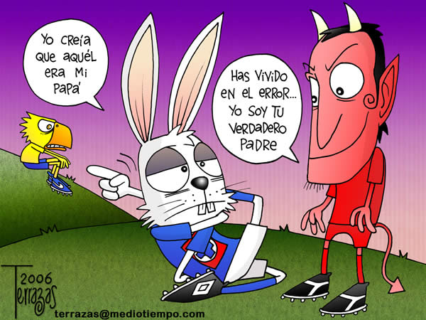 Cruz Azul descubrió quién es su verdadero padre Cruz Azul descubrió quién es...