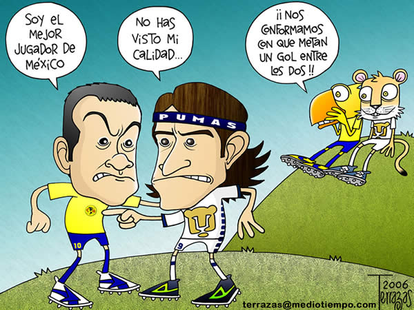 cuauhtemoc: soy el mejor jugador de mexico. marioni: no has visto mi...