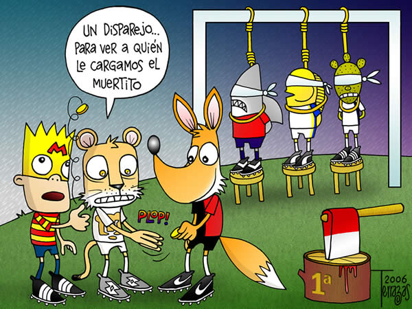 descenso. un disparejo a ver a quien le cargamos el muertito: dorados-pumas,...
