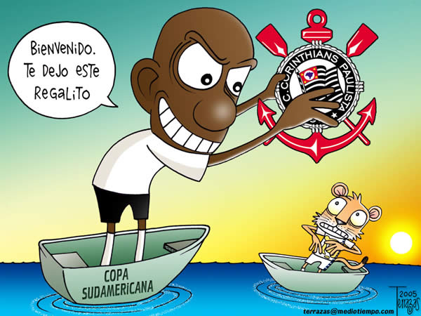 el regalito que corinthians de brasil le dejo a los pumas el regalito que...