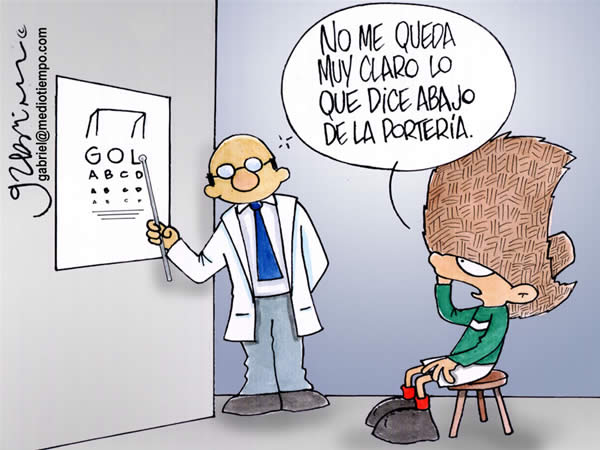 El Tri se somete a una revisión de los ojos El Tri se somete a una revisión...
