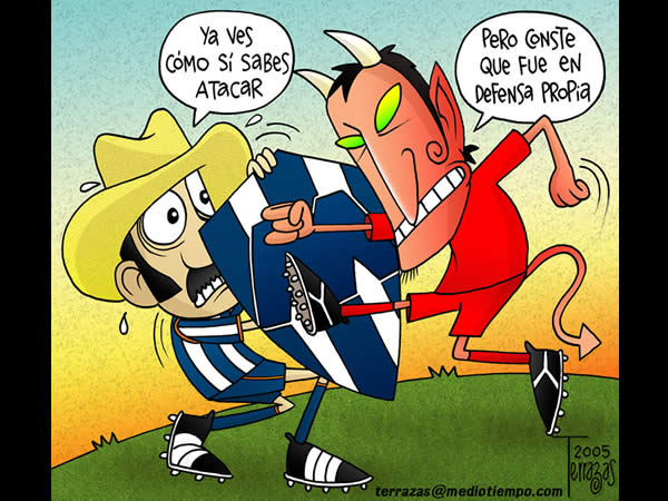 gran final del apertura 2005. toluca: ya ves como si sabes atacar....