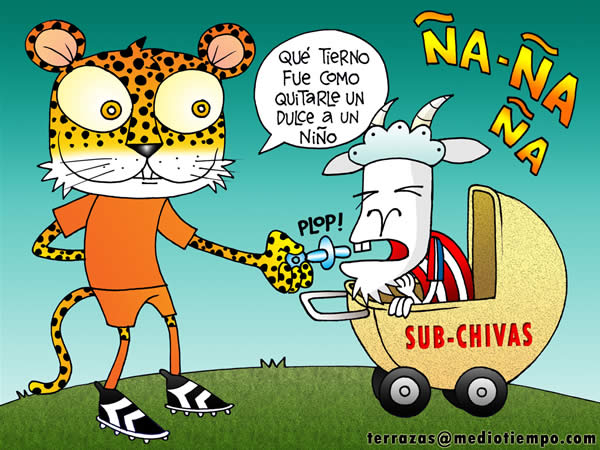 Jaguares derrotó a Chivas en los Cuartos de Final del Clausura 2006 Jaguares...