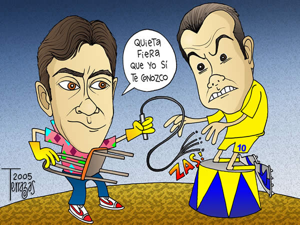 jorge campos: quieta fiera que yo si te conozco. cuauhtemoc blanco jorge...