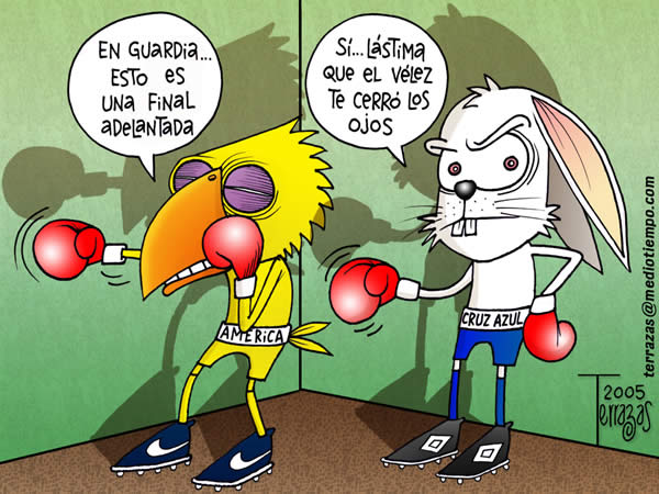 la final adelantada entre america y cruz azul la final adelantada entre...