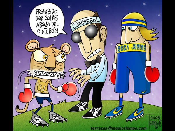 la final de la copa sudamericana entre pumas y boca juniors la final de la...