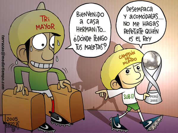 la llegada de la seleccion mexicana sub-17 la llegada de la seleccion...