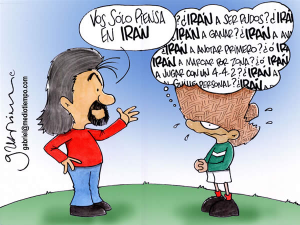 La Seleccion Mexicana sólo piensa en Irán La Seleccion Mexicana sólo piensa...