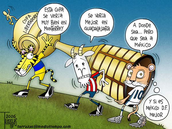 los mexicanos quieren la copa libertadores los mexicanos quieren la copa...