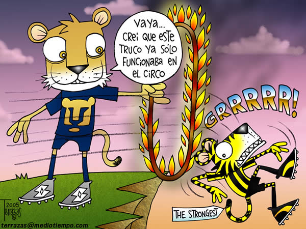 pumas copa sudamericana: crei que este truco ya solo funcionaba en el circo....