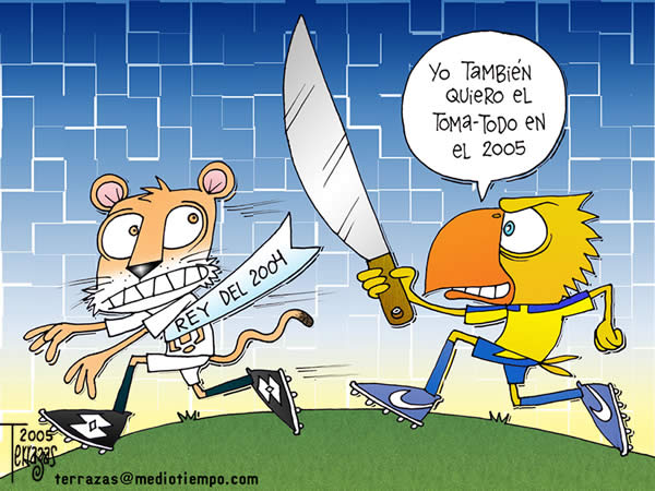 pumas de la unam rey de 2004 aguilas del america yo tambien quiero el toma...