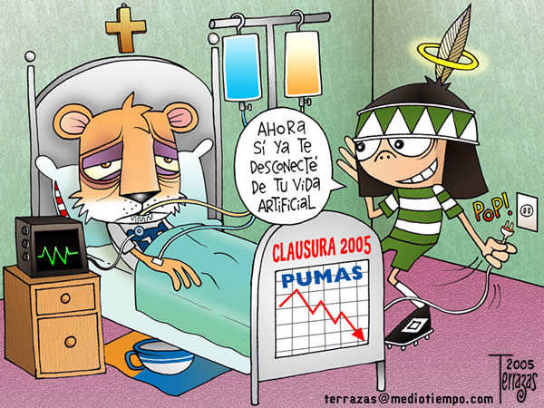 pumas santos clausura 2005 ahora si ya te desconecte de tu vida artificial...