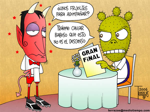 San Luis y su banquete en la Liguilla del Clausura 2006 San Luis y su...