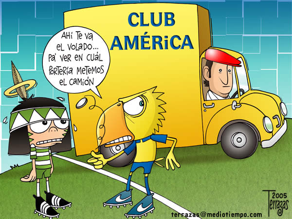 santos guerreros america aguilas camion americanista manuel lapuente volado...
