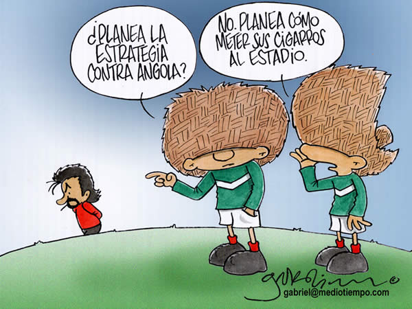 seleccion mexicana: esta planeando la volpe la estrategia contra angola? no,...
