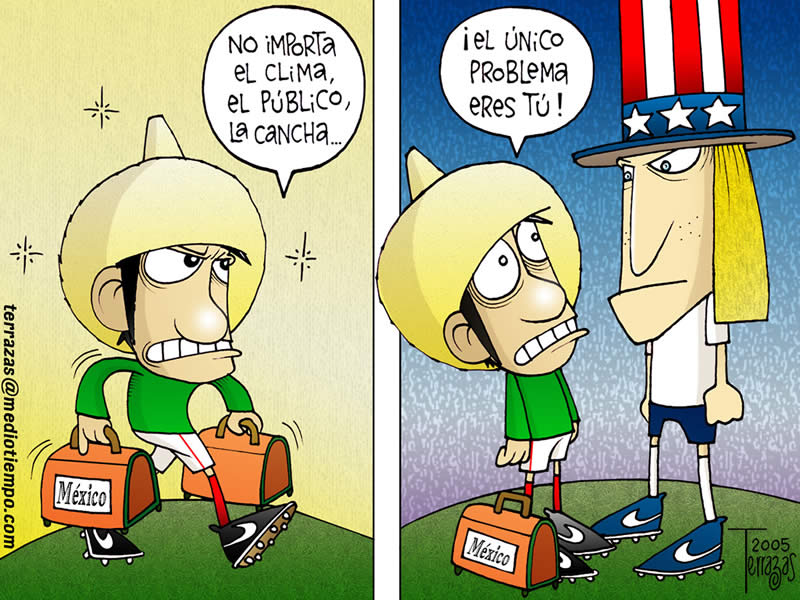 seleccion mexicana tri: no importa el publica el clima o la cancha. el unico...