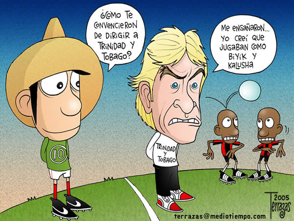 seleccion mexicana tri trinidad y tobago leo beenhakker como te convencieron...