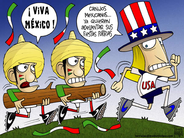 seleccion mexicana estados unidos viva mexico adelanto fiestas patrias...
